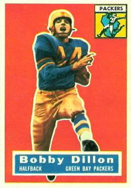 1956 Topps #103 Bobby Dillon Front