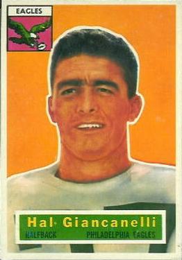 1956 Topps #16 Harold Giancanelli Front
