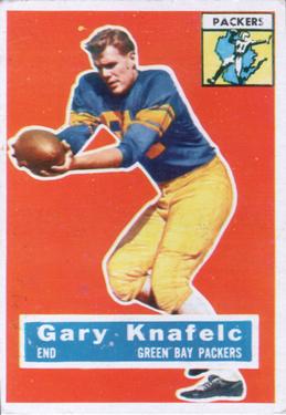1956 Topps #43 Gary Knafelc Front