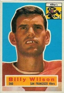 1956 Topps #62 Billy Wilson Front