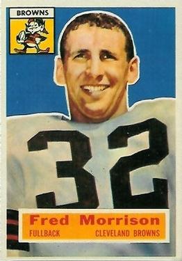1956 Topps #81 Fred Morrison Front