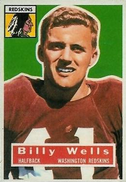 1956 Topps #97 Billy Wells Front