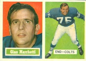 1957 Topps #5 Gino Marchetti Front
