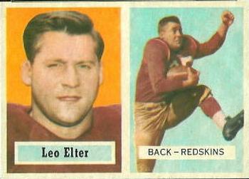1957 Topps #36 Leo Elter Front