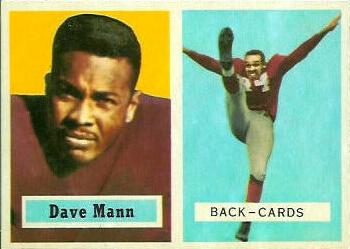 1957 Topps #50 Dave Mann Front