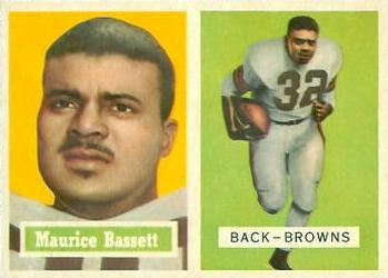 1957 Topps #64 Maurice Bassett Front