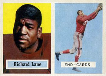 1957 Topps #85 Richard Lane Front