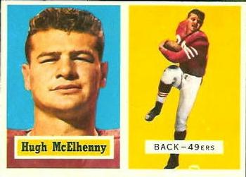 1957 Topps #95 Hugh McElhenny Front