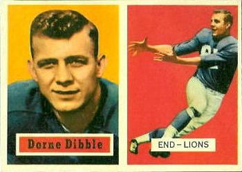 1957 Topps #97 Dorne Dibble Front