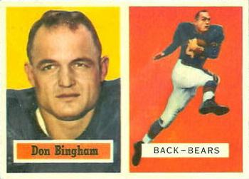 1957 Topps #117 Don Bingham Front