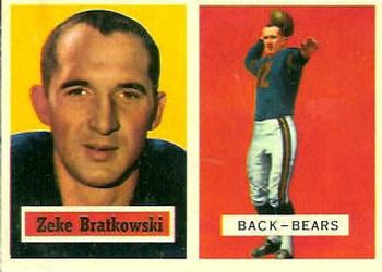 1957 Topps #140 Zeke Bratkowski Front