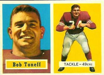 1957 Topps #148 Bob Toneff Front