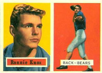 1957 Topps #149 Ronnie Knox Front
