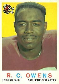 1959 Topps #33 R.C. Owens Front