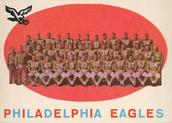 1959 Topps #31 Philadelphia Eagles Front