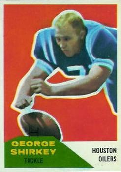 1960 Fleer #12 George Shirkey Front
