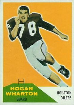 1960 Fleer #18 Hogan Wharton Front