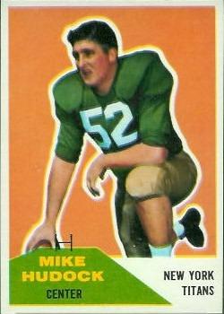 1960 Fleer #23 Mike Hudock Front