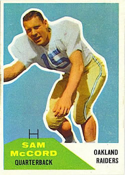 1960 Fleer #67 Sam McCord Front