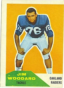 1960 Fleer #84 Jim Woodard Front