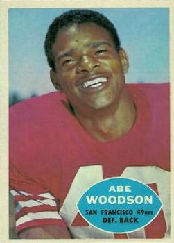 1960 Topps #120 Abe Woodson Front
