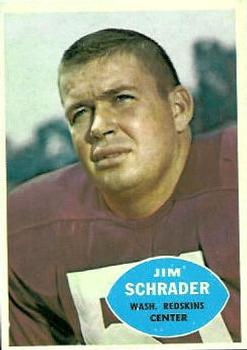 1960 Topps #128 Jim Schrader Front