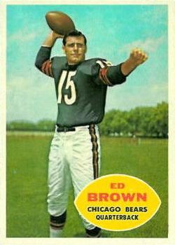 1960 Topps #12 Ed Brown Front