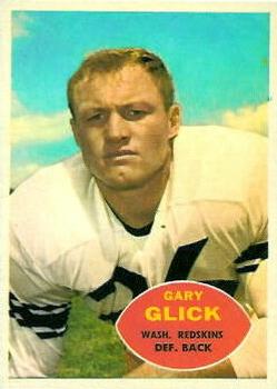 1960 Topps #130 Gary Glick Front