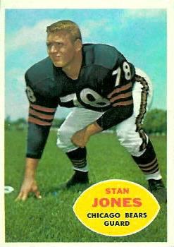 1960 Topps #17 Stan Jones Front