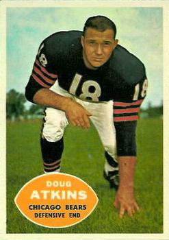 1960 Topps #20 Doug Atkins Front