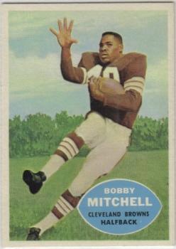1960 Topps #25 Bobby Mitchell Front