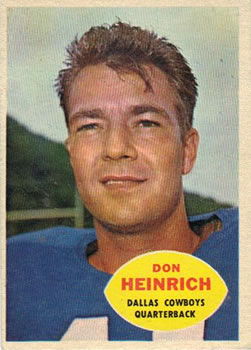 1960 Topps #32 Don Heinrich Front