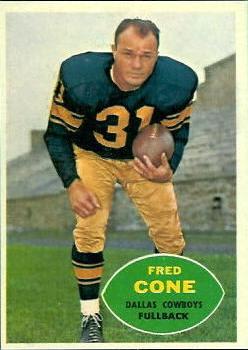 1960 Topps #34 Fred Cone Front