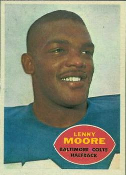 1960 Topps #3 Lenny Moore Front