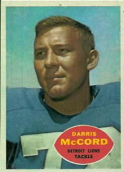 1960 Topps #45 Darris McCord Front