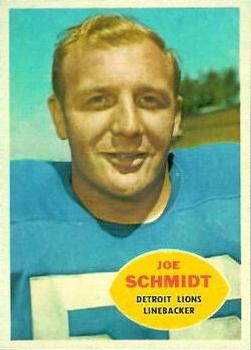 1960 Topps #46 Joe Schmidt Front