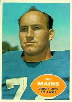 1960 Topps #49 Gil Mains Front