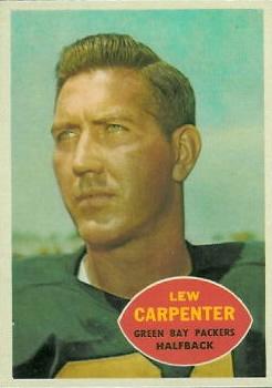 1960 Topps #53 Lew Carpenter Front