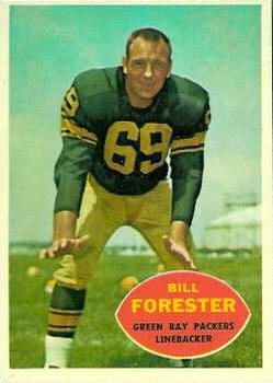 1960 Topps #58 Bill Forester Front