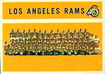 1960 Topps #71 Los Angeles Rams Front