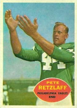 1960 Topps #85 Pete Retzlaff Front