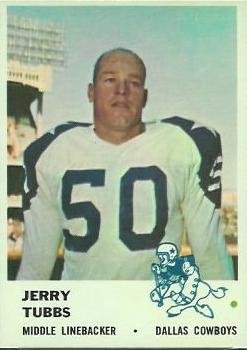 1961 Fleer #48 Jerry Tubbs Front