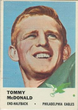 1961 Fleer #51 Tommy McDonald Front