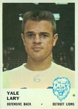 1961 Fleer #85 Yale Lary Front