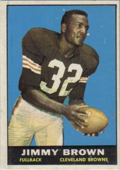 1961 Topps #71 Jim Brown Front