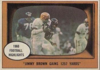 1961 Topps #77 Jim Brown  Front