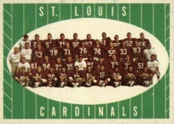 1961 Topps #121 St. Louis Cardinals Team Front