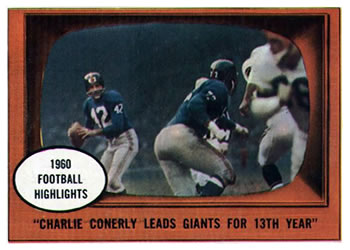 1961 Topps #94 Charley Conerly  Front