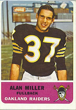 1962 Fleer #67 Alan Miller Front