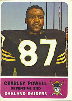 1962 Fleer #77 Charley Powell Front